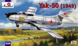 Amodel Yakovlev Yak-50 (1949) 1: 72 (AMo72250)