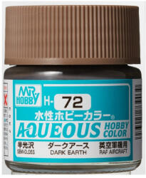 Mr Hobby Aqueous Hobby Color Paint (10 ml) Dark Earth H-072