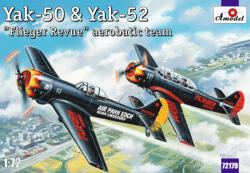 Amodel Yak-50 & Yak-52 'Flieger Revue' aerobati 1: 72 (AMO72179)