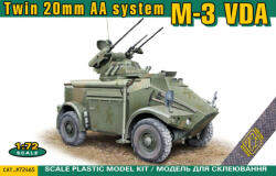 ACE M-3 VDA Twin 20mm AA system 1: 72 (ACE72465)