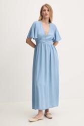ANSWEAR ruha maxi, harang alakú - kék S - answear - 15 990 Ft