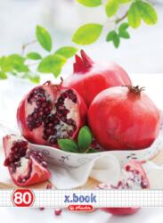 Herlitz Caiet A4 80f Patratele Fresh Fruit (9465670)