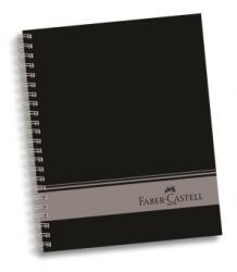 Faber-Castell Caiet Birou Cu Spira 120 File 4 Subiecte Coperta Neagra Faber-Castell (FC400306)