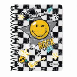 Herlitz Caiet A6 200f Spirala Patratele Smiley World Rock (11366093)