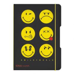 Herlitz Caiet My. Book Flex A5 40f 80gr Patratele Smiley World Black (50008926)