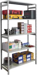  RAFT METALIC ARHIVA CU 5 POLITE 1000x400x1800 mm (960365) Raft