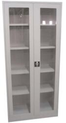 Viamond DULAP CU 4 RAFTURI SI USI PLEXI, 900x400x1900 mm, 50 kg/polita, ECO+ (9600130) Dulap arhivare
