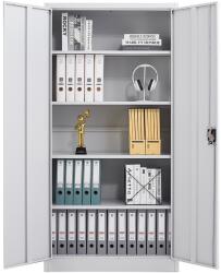  DULAP METALIC CU 4 RAFTURI 800x350x1800 mm (LxlxH), 60 kg/polita, OFFICE (981152361) Dulap arhivare