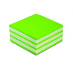 Noki Notes adeziv 50x50mm alb/verde Neon 250 File Noki (NK12337)