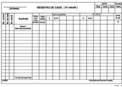 Viamond Registru De Casa In Valuta Autocopiativ A4 (180731)