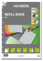 Aurora Rezerva caiet A4, 72 file - 90g/mp, AURORA Adoc - dictando (6811.600) - officeclass