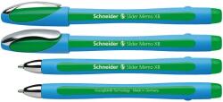 Schneider Pix SCHNEIDER Slider Memo XB, rubber grip, accesorii metalice - scriere verde (S-150204) - officeclass