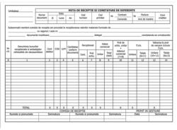 Viamond Nota Intrare-receptie Autocopiativ A4 (180502)