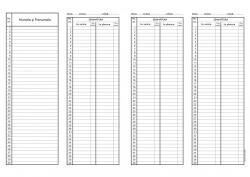 Dosare din carton Condica de prezenta, format A4, 100 coli/carnet (NL-010685)