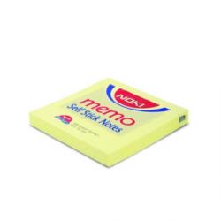 Noki Notes Adeziv 76*76mm Galben Pal 100F Noki (NK12007)