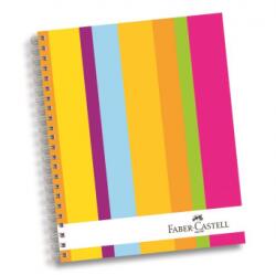Faber-Castell Caiet Birou Spira 120 File 4 Subiecte Coperta Color Faber-Castell (FC400303)