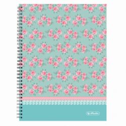 Herlitz Caiet A4 70f Spirala Patratele Perforat Ladylike Roses (11366671)