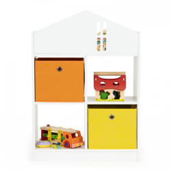 Ecotoys Organizator pentru jucariile copiilor in forma de casuta Ecotoys ZKB-3 (EDIZKB-3)