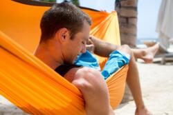 La Siesta Hamac 1 pers Colibri Travel orange - La Siesta (CLH15-5)