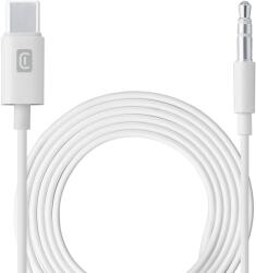 Cellularline Audio кабел Cellularline Type-C към 3.5мм, Бял