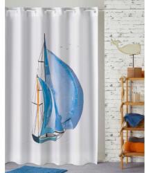 atenas home textile Perdea dus alba Yacht velier Perdea de dus