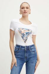 Guess t-shirt LEO női, fehér, W4YI15 J1314 - fehér M