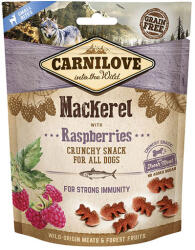 CARNILOVE Dog Crunchy Snack Mackerel with Raspberries 200 gr