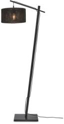 IT'S ABOUT ROMI Lampa de podea eco din iuta Iguazu S 30cm, negru (IGUAZU/FS/AD/B/3016/B)