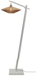 IT'S ABOUT ROMI Lampa de podea eco din iuta Iguazu S 40cm, alb/ natur (IGUAZU/FS/AD/W/4012/N)