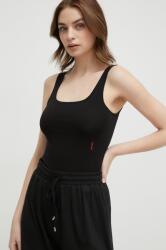 HUGO top női, fekete - fekete XS - answear - 12 990 Ft