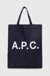 APC A. P. C. táska tote lou mini anses sötétkék, COCSX. M61569 - sötétkék Univerzális méret