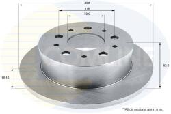 COMLINE Disc frana COMLINE - centralcar - 207,39 RON