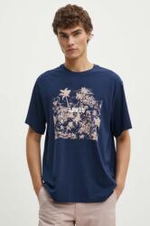 Levi's pamut póló sötétkék, férfi, nyomott mintás - sötétkék M - answear - 11 990 Ft