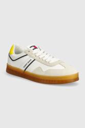 Tommy Jeans sportcipő TJM LEATHER RETRO CUPSOLE fehér, EM0EM01414 - fehér Férfi 41 - answear - 36 990 Ft