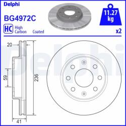 DELPHI Tarcza Ham. Przod - centralcar - 101,53 RON