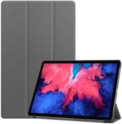 Gigapack Tok álló, bőr hatású (aktív FLIP, oldalra nyíló, TRIFOLD asztali tartó funkció) SZÜRKE Lenovo Tab P11 (TB-J606F), Lenovo Tab P11 5G (TB-J607Z), Lenovo Tab P11 Plus (TB-J616F) (GP-102454)