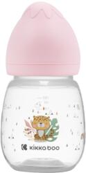 KikkaBoo Бебешко шише с широко гърло Kikkaboo Clouds - Savanna, 180 ml, Pink (31302020095) - kindermarket