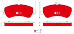TRW set placute frana, frana disc TRW GDB1798DTE - automobilus