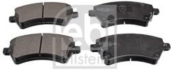 Febi Bilstein set placute frana, frana disc FEBI BILSTEIN 16539 (16539)