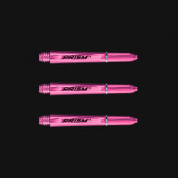 Winmau Dart szár Winmau Prism műanyag, pink, rövid (utolsó darabok)