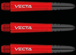 Winmau Dart Szár Winmau Vecta Műanyag, Fém Toppal Piros, Rövid