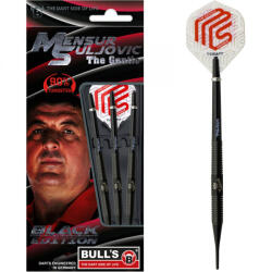 BULL'S Darts dart szett soft Bull's Champion Black edt. Mensur Suljovic 18gr