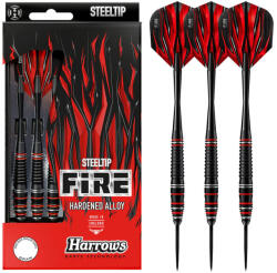 Harrows Dart szett Harrows steel 23g Fire High Grade Alloy
