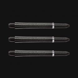 Winmau Dart Szár Winmau Carbon, Hosszú Fekete, 46mm