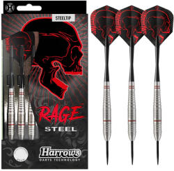 Harrows Dart Szett Steel Harrows Rage 21g, Brass Réztestű