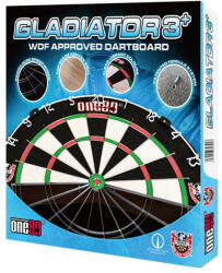 ONE80 Dart tábla Gladiator 3+ ONE80, verseny minőségű, WDF, sisalból