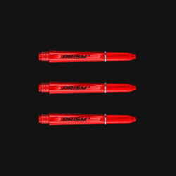 Winmau Dart szár Winmau Prism műanyag, piros, rövid