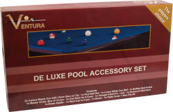 VENTURA De Luxe pool biliárd kellékek készletben