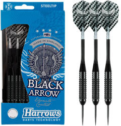 Harrows Dart szett Harrows steel brass, 25g, Black Arrow