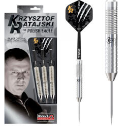 BULL'S Darts Krzysztof Ratajski Brass Silver Steel Dart 22g